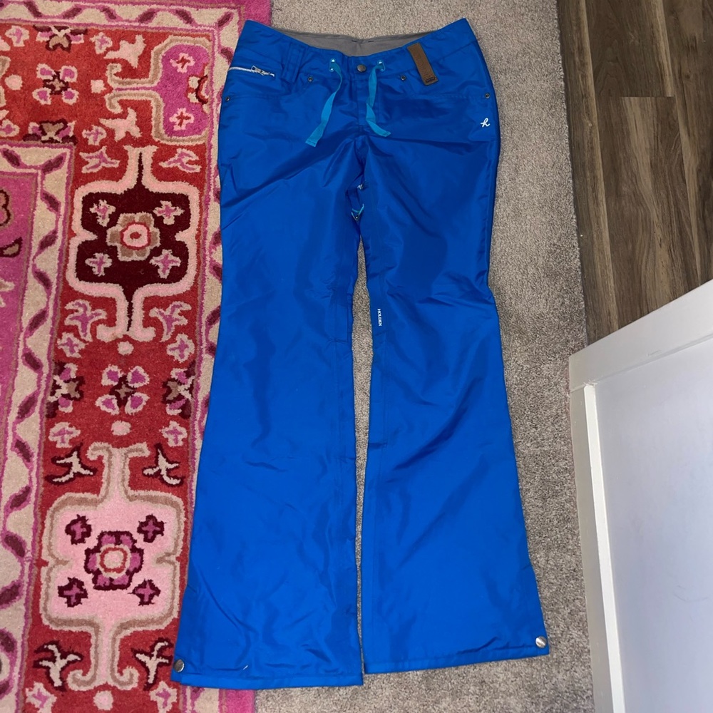 Holden size medium blue ski snowboard snow pants lined with vents